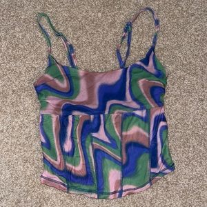 URBAN OUTFITTERS MESH CAMI size small